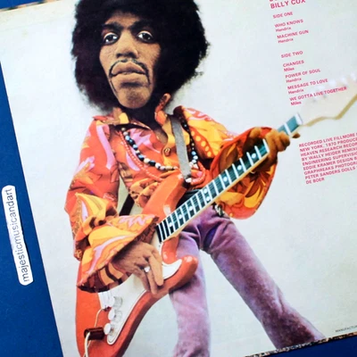 RARE PUPPET COVER JIMI HENDRIX BAND OF GYPSYS VINYL LP NM BOB DYLAN BRIAN JONES - Image 1 of 4