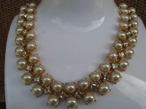 Kate Spade Two Strands Faux Pearls Collar Necklace - Picture 1 of 8
