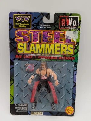 1999 WCW NWO Big Sexy Kevin Nash Steel Slammers Wrestling Figure WWF (Read) New - Image 1 of 4