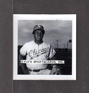Luis Alvarado WHITE SOX UNSIGNED 3-1/2 x 3-5/8  B & W ORIGINAL SNAPSHOT PHOTO #1 - Picture 1 of 1