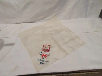 Pañuelo de seda vintage "Power For Service" Tokorozawa Japón Foto 1 de 2