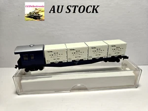 Kato 803-1 N Gauge Container wagon with Refrigerated containers , N gauge - Picture 1 of 7