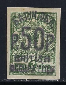 B&D: 1920 Batum Scott 47, 50r auf 2k grün IMPERFORATE, MH -- schön - Bild 1 von 2