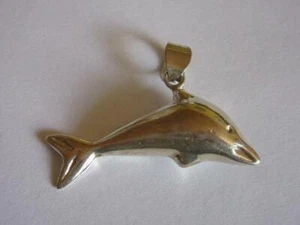 Großer silberner Delphinanhänger (925er)     S1793 - Picture 1 of 2