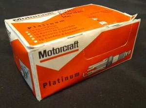 Motorcraft AGRF 22PP1 Spark Plugs Platinum X10 Box NOS (FORD, Escort, Fiesta) - Picture 1 of 5