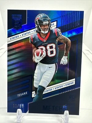 2022 Panini Donruss Elite John Metchie III RC Blue Foil sp/88 - Texans  - Image 1 of 2