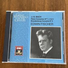 Bach Piano Concertos No. 1,4,5 Brandenburg Concerto No. 5 - Morris (CD 1989 EMI)