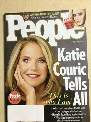 октябрь 2021 Журнал People Кэти Курик Рассказывает Все Эксклюзив на Обложке + Адель  - Изображение 1 из 4
