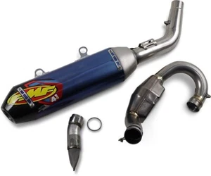 FMF Factory 4.1 Azul Titanio con Megabomb Gas Gas MC 250F SE ADAPTA DE 2021 A 2023 - Imagen 1 de 1