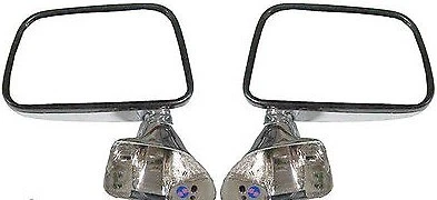 Nuevo juego de espejos retrovisores manuales laterales para conductor y pasajero para camioneta Toyota 1989-1995 Foto 1 de 3