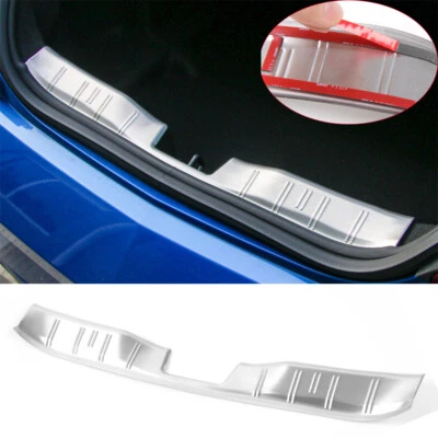 Protector de parachoques trasero de acero para Chevrolet Camaro 2017-21 placa protectora cubierta de maletero Foto 1 de 4