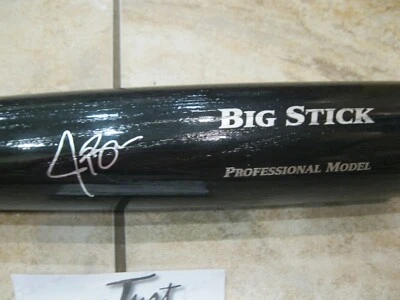 JAY BRUCE AUTOGRAPH RAWLINGS BIG STICK 34" BAT - Just Memorabilia COA  Auto - Image 1 of 4