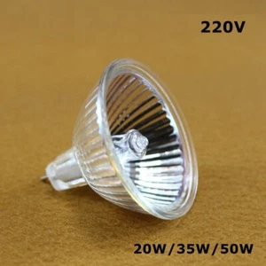 10X Halogen Lamp Bulb Downlight Spotlight Spot Light GU5.3 20W 35W 50W MR16 220V - Picture 1 of 13