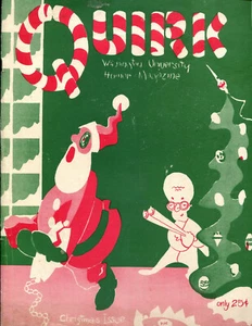 REVISTA DE HUMOR DE LA UNIVERSIDAD DE WASHINGTON - PECULIARIDAD - DICIEMBRE 1950 - VOL 3, NÚMERO 4 - Imagen 1 de 2