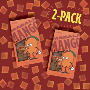Pulpito Masala Mango Bio Trockenfrüchte, 5,2 Oz - gentechnikfrei - Fruchthappen - Bild 1 von 3