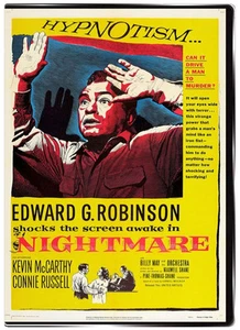 Nightmare 1956 DVD - Edward G. Robinson, Kevin McCarthy - Picture 1 of 12