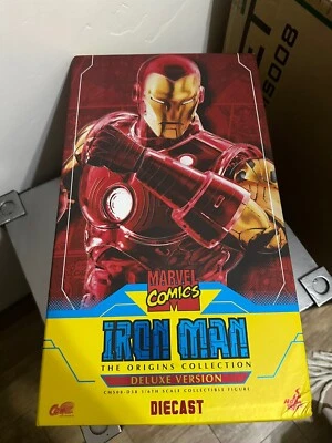 IRON MAN ORGINS DELUKE ESCALA 1/6 DIE CAST HOT TOY Foto 1 de 2