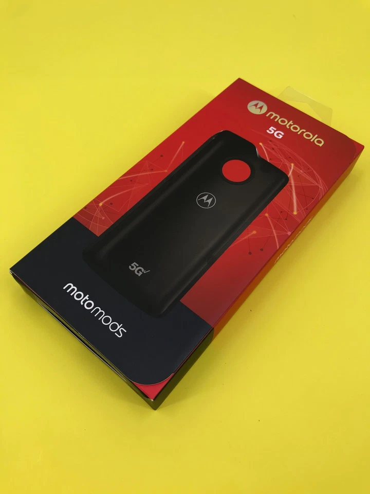 Motorola 5G Moto Mod for Moto Z3 Moto Z4 Verizon Black New Sealed - Image 1 of 4