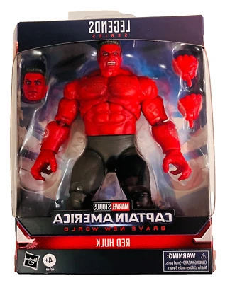 Figura Marvel Legends Capitán América Brave New World - Red Hulk ¡NUEVO! Sin usar, en caja Foto 1 de 3