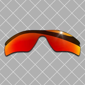 Lentes de repuesto polarizadas EZSwap para Oakley Radar Path rojo brillante - Imagen 1 de 1