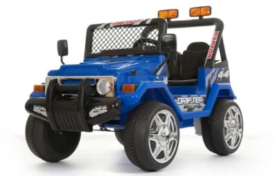 12V Drifter 2 Seater Ride on Electric Battery Powered 4x4 Car Truck Jeep - Image 1 of 4
