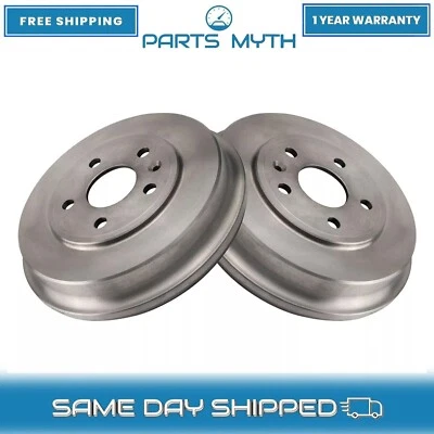 New Rear Brake Drum Pair LH Driver & RH Passenger Sides For 12-21 Chevrolet - Image 1 of 4