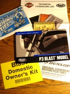 2007 Buell P3 Blast Owner's Owners Manual Kit, 5 pcs, New in Wrap  - Picture 1 of 1