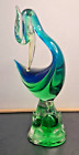 Large Murano Glass Bird - Very Well Made Piece - 10.5 Inches Tall