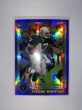2000 Topps Chrome Refractor Tyrone Wheatley #37
