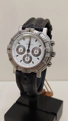  Orologio Lucien Rochat Cronografo Lemania 1873 38mm Vintage - Immagine 1 di 4