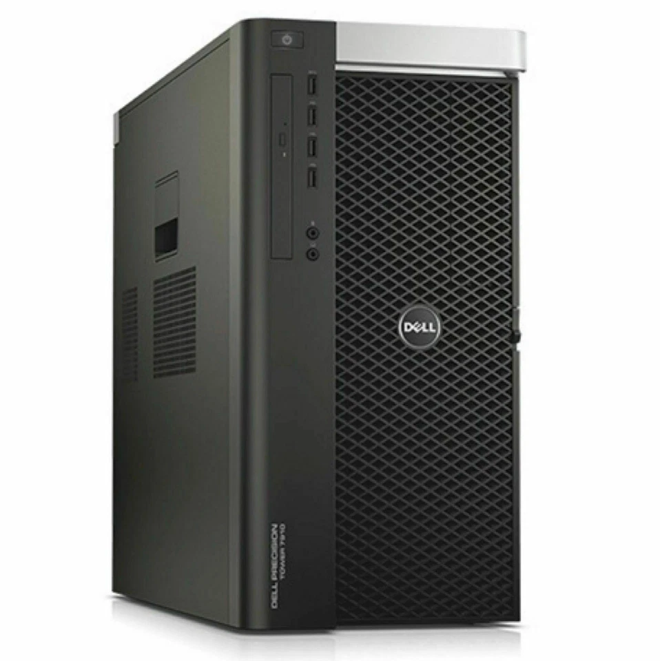 Dell T7910 2x Xeon E5-2637 V4 3.5GHz 128GB RAM 2x 500GB SSD Quadro P4000 - Image 1 of 4