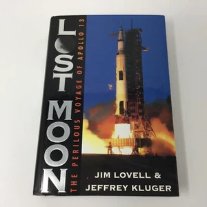 Lost Moon by Jeffrey Kluger and Jim Lovell (1994, Hardcover) 3SIGNED 1st  Ed. - Picture 1 of 8