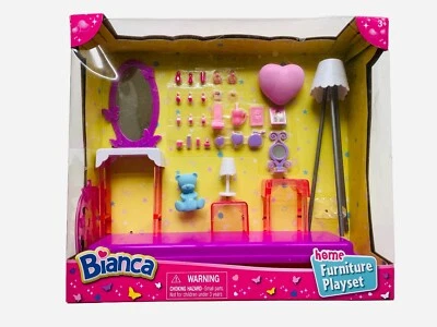 Simba Toys Steffi Love/Bianca Hogar Dormitorio Muebles Juego Se Adapta a Barbie Hogar Ne Foto 1 de 4