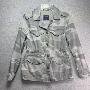 Chaqueta Abercrombie & Fitch para mujer XS verde camuflaje militar precio de venta sugerido por el fabricante 120 USD - Imagen 1 de 12