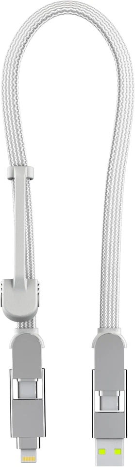 Incharge XL 30 Cm - Cavo Usb Type-C, Cavo Universale Cellulare, Regalo Uomo, Car - Immagine 1 di 4