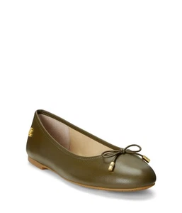 Lauren Ralph Lauren Jayna Ballet Flats Botanic Green Women’s 6.5 B Medium - Picture 1 of 4