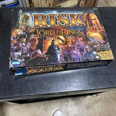 The Lord of the Rings RISK Board Game LOTR Trilogy Edition Complete - Image 1 of 4