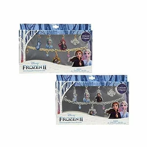 Disney 2er Pack Frozen 2 austauschbare 5er Bettelarmbänder, Silber & Gold - Bild 1 von 2