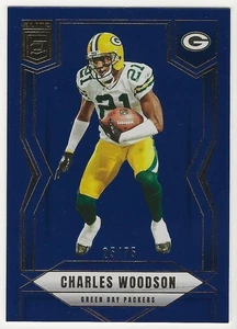 Donruss Elite #39 Charles Woodson 2025 azul paralelo 25/75 - Imagen 1 de 2