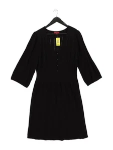 Monsoon Women's Midi Dress UK 20 Black Wool with Acrylic, Viscose Jumper Dress - Picture 1 of 6