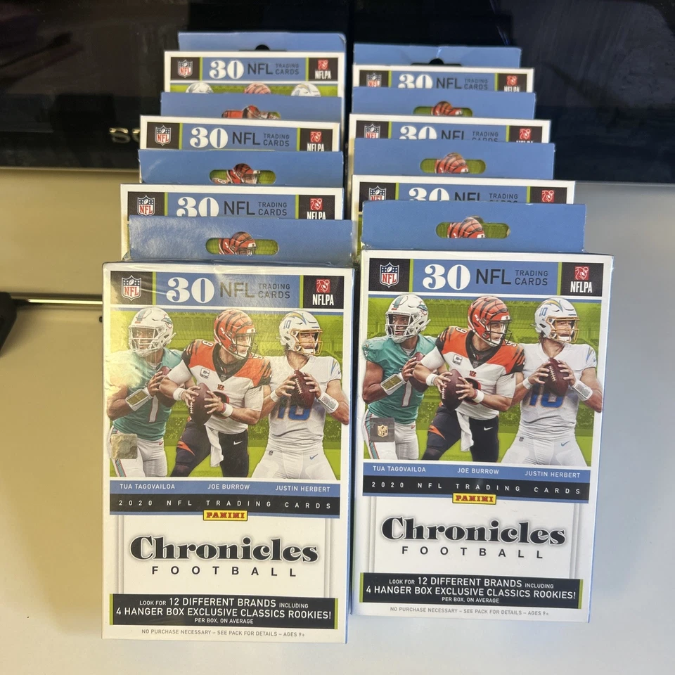 Cajas colgantes Panini Chronicles 2020 NFL (lote de 8) Foto 1 de 1