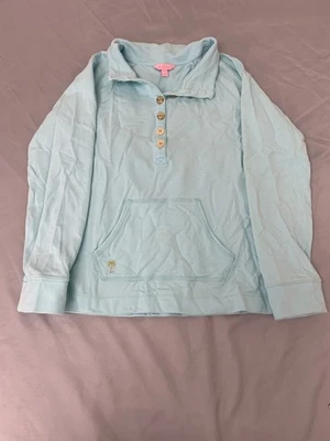 Sudadera para mujer Lilly Pulitzer Captain Popover talla XL Foto 1 de 4