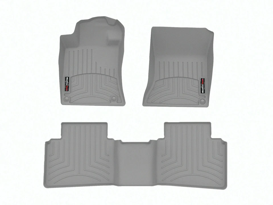 Revestimiento de piso WeatherTech para Nissan Altima 2023-2025 - 1ª y 2ª fila, negro Foto 1 de 1