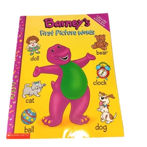 NEW Vintage Barney Coloring Activity Book Scholastic Baby Bop BJ Y2K 90s Toy - Imagen 1 de 6