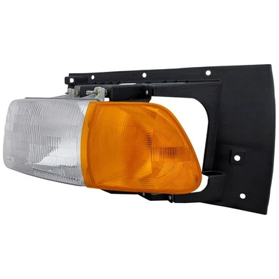 Driver Side Headlight For Ford A9513 97-98 Halogen with Bulb(s) - Imagem 1 de 4