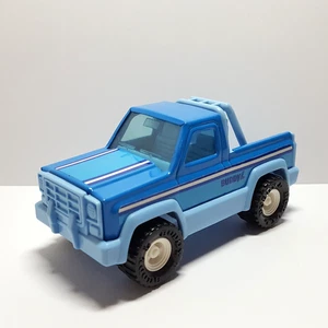Vintage Buddy L Pressed Steel & Plastic Blue Off-Road Pickup Truck Stripes Japan - Picture 1 of 11