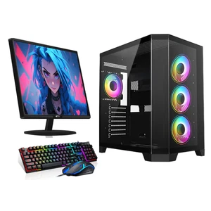 Gaming PC Computer 19" Bundle Intel Core i5-4th Gen 16GB 512GB GT730 2GB Win 11 - Picture 1 of 12