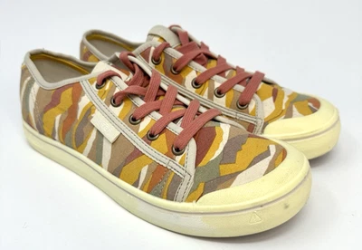 Keen Shoes Womens 10 Elsa Lite Brick Dust Camo Colorful Canvas Sneakers 1025420 - Image 1 of 4