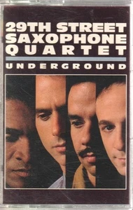 29th Street Saxophone Quartet Underground cassette USA Antilles 1991 cassette - Picture 1 of 2