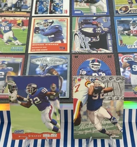 Michael Strahan Lot - Rookie - Insert - Parallel - 1993 Pro Set-2006 Topps Total - Picture 1 of 16